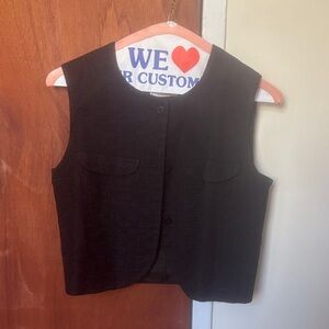 Giorgio Armani Black Vest